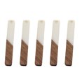 thumbnail image 1 of Cateissary 5 uds. Pendientes portátiles que hacen colgantes hechos a mano resina de Natural DIY collar accesorios joyería colgantes Artesanía Blanco Cateissary HA079875-10, 1 of 6