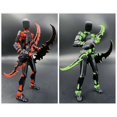 thumbnail image 3 of T13 Action Figure Set, 3D Printed Articulated Titan 13 Robot, Assembly Lucky Dummy, Nova 13 Action Figure Desktop Decoration, Collectible Toy, 3 of 5