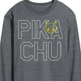 thumbnail image 3 of Pokémon - Pika Blocks - Men's Long Sleeve T-Shirt, 3 of 5