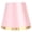 Pink, variant on M Buder Modern Fabric Empire Lamp Shade for E27 Table Lamp Floor Light, Inner PVC Coating, Replacement Lampshade (Upper 6.3 in, Lower 10 in) - Gray