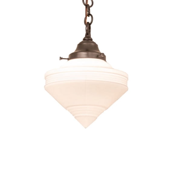 Meyda Tiffany 243717 9" Wide Mini Pendant - Brown