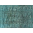 thumbnail image 1 of Ahgly Company Indoor Rectangle Abstract Light Blue Modern Area Rugs, 7' x 10', 1 of 4