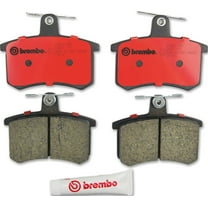 Brembo P85013N NAO BRAKE PADS Fits select: 2002 AUDI A4 1.8T QUATTRO, 2001 AUDI A4 2.8 QUATTRO