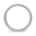 thumbnail image 2 of Sterling Silver Rhodium Ring, 2 of 8