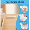 thumbnail image 4 of Tope para Puerta 76 PCS, Protector de Pared de Silicona, Protector Adhesivo Reutilizable, Adecuados para Paredes y Muebles, 4 of 4