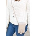 thumbnail image 4 of K. Carroll Accessories Harper Crossbody - Bone, 4 of 4