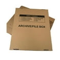 thumbnail image 3 of supplyhut 12 - Pack 18x15x14 Medium Standard File Storage Moving Box with Lid Letter Handles, 3 of 7