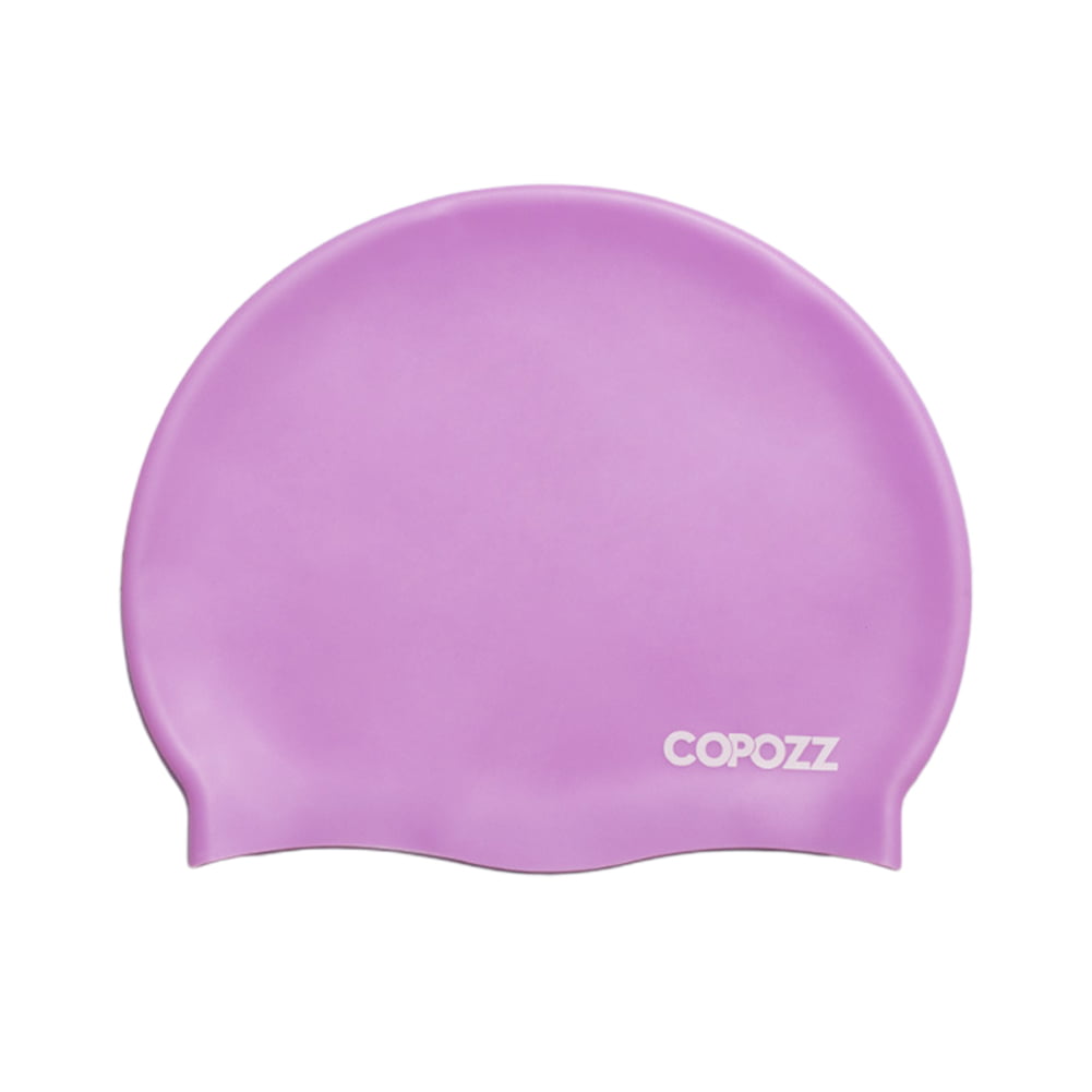 Silicon Swimming Cap Speedo Plain Moulded Silicone Swim Cap Pink Swim Caps 