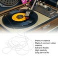 thumbnail image 4 of Turntable Belt, Professional Elastic  Soft 39.4in Length Turntable Rubber Belt Transparent  for Record Player Component, 4 of 7