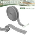 thumbnail image 2 of Uxcell Iron-on Instant Hem Tape, No Sew Hemming Tape for Pants Washable Hem Adhesive Strips Grey 1 22 Yard, 2 of 7