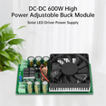 600W 30A DCDC Buck Module CV CC Adjustable Buck Converter 120V 100V