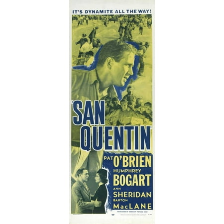 San Quentin POSTER (14x36) (1937) (Insert Style