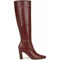 thumbnail image 2 of Franco Sarto Women's Bowman Knee High Boot Berry Red Wide Calf 8.5M, 2 of 5