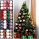 thumbnail image 1 of Adorno Navideño de Bola, Diseño Irresponsable, Ligero y Seguro, Ideal para Árboles y Coronas, Decoración Navideña Versátil, Bodas y Fiestas, Juego de 12 Piezas, 1 of 7