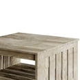thumbnail image 6 of Home Design Nashua 3-Piece Coffee Table Set with Rectangular Coffee Table and 2 Matching End Tables, Modern Open Shelf Design for Living Room, Antique Gray, 6 of 7