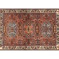 thumbnail image 1 of Ahgly Company Indoor Rectangle Traditional Light Copper Gold Persian Area Rugs, 3' x 5', 1 of 6