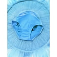 thumbnail image 6 of YONGHS Girls Sequins Ballet Dance Tutu Dress Skirted Leotard Swan Ballerina Performance Costume Light Blue 8, 6 of 7