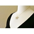thumbnail image 6 of 14K Yellow Gold and Rhodium Butterfly Pendant Charm, 6 of 8
