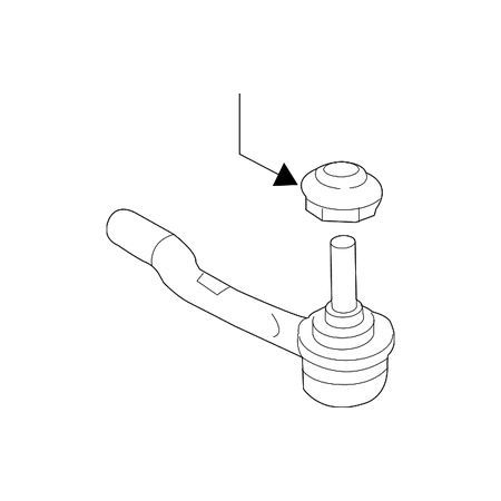 Genuine OE Honda Outer Tie Rod - 53540-T2A-A01 Fits select: 2013-2015,2017 HONDA ACCORD EXL