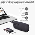 thumbnail image 2 of Wamans Haut-Parleurs Bluetooth Sans Fil Q106 Téléphone Mobile Haut-Parleur Bluetooth Sans Fil Subwoofer Plug-In Ordinateur Extérieur Portable Mini Haut-Parleurs de Fête pour Camping, Plage, Garage, 2 of 9