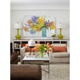 thumbnail image 6 of "Warm Summer Blooms II" Painting Print on Wrapped Canvas, 6 of 7