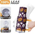 thumbnail image 4 of 40 Oz Halloween Tumbler with Handle and Straw, Pumpkin Ghost Insulated Water Bottle Tumbler, Halloween Birthday Gifts for Women Adults Teenagers, 4 of 5