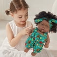 thumbnail image 4 of Danhjin Baby Doll, Reborn Vinyl Doll Children's Companion with Pajama Outfit, Soothing Simulation Doll for Pretend Play and Early Education, Christmas Gifts for Kids Bringing Happiness, 4 of 6