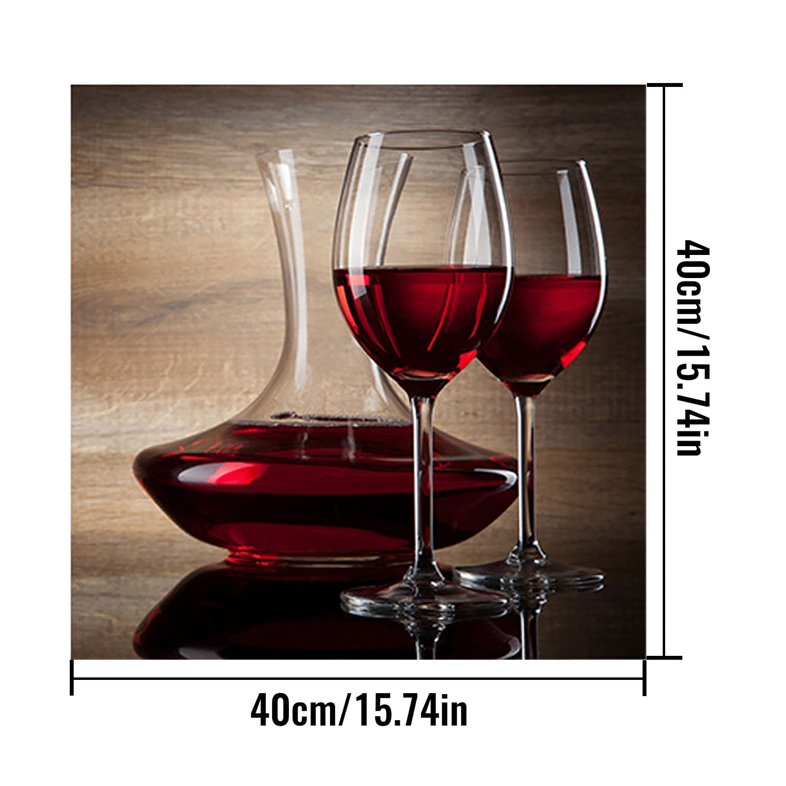 Apmemiss Clearance Kitchen Wall Art Canvas Artwork Red Wine Glasses Bottles Canvas Painting Printed on Canvas Contemporary Artwork Pictures for Dining Room Walls Decor Home Decoration 4 Panels