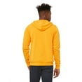 thumbnail image 2 of The Unisex Poly-Cotton Sponge Fleece Full-Zip Hooded Sweatshirt - GOLD - XS, 2 of 4