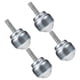 thumbnail image 2 of 4 ruedas giratorias con rodamientos de bolas metálicos para banco de trabajo, 2 of 6