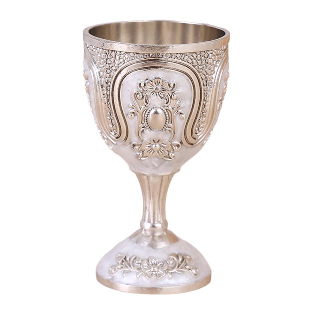 , fácil de limpiar, portátil, diseño clásico, decoración, vaso de vino, copa de uso doméstico, Bar, bebidas de inauguración de plateado