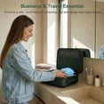 thumbnail image 3 of FRKSMD-2 Pack Silicone Soap Dish with Lid, Square Leak-Proof & Shockproof Soap Holder, Thick Durable Soap Case for Bathroom & Travel, Perfect for Dr. Squatch Natural Bars (Blue), 3 of 3