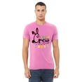 thumbnail image 2 of Hunting Crew Easter Bunny Egg Hunting Christian Event Men's T-shirt, L, Azalea Pink, 2 of 5
