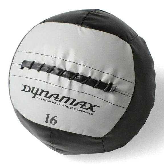 Power Systems Dynamax 14" Medicine Ball (16 lb), Soft-Shell Weighted Medicine Ball for Full Body Training