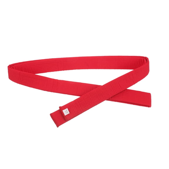 SEWCHICS Red Taekwondo Belt with Adjustable Fit for Karate, , Kickboxing Training and Protective Use