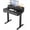 Black2, variant on HUANUO 48 X 24 inch Electric Standing Desk with 4 Drawers, Adjustable Height Sit Stand Home Office Desk, C-Clamp Mount Compatible, Ergonomic Stand up Desk with 4 Preset Heights, Black