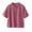 Hot Pink, variant on Women Casual Crew Neck Short Sleeve Lettuce Edge Embroidered Loose Fit Summer Top
