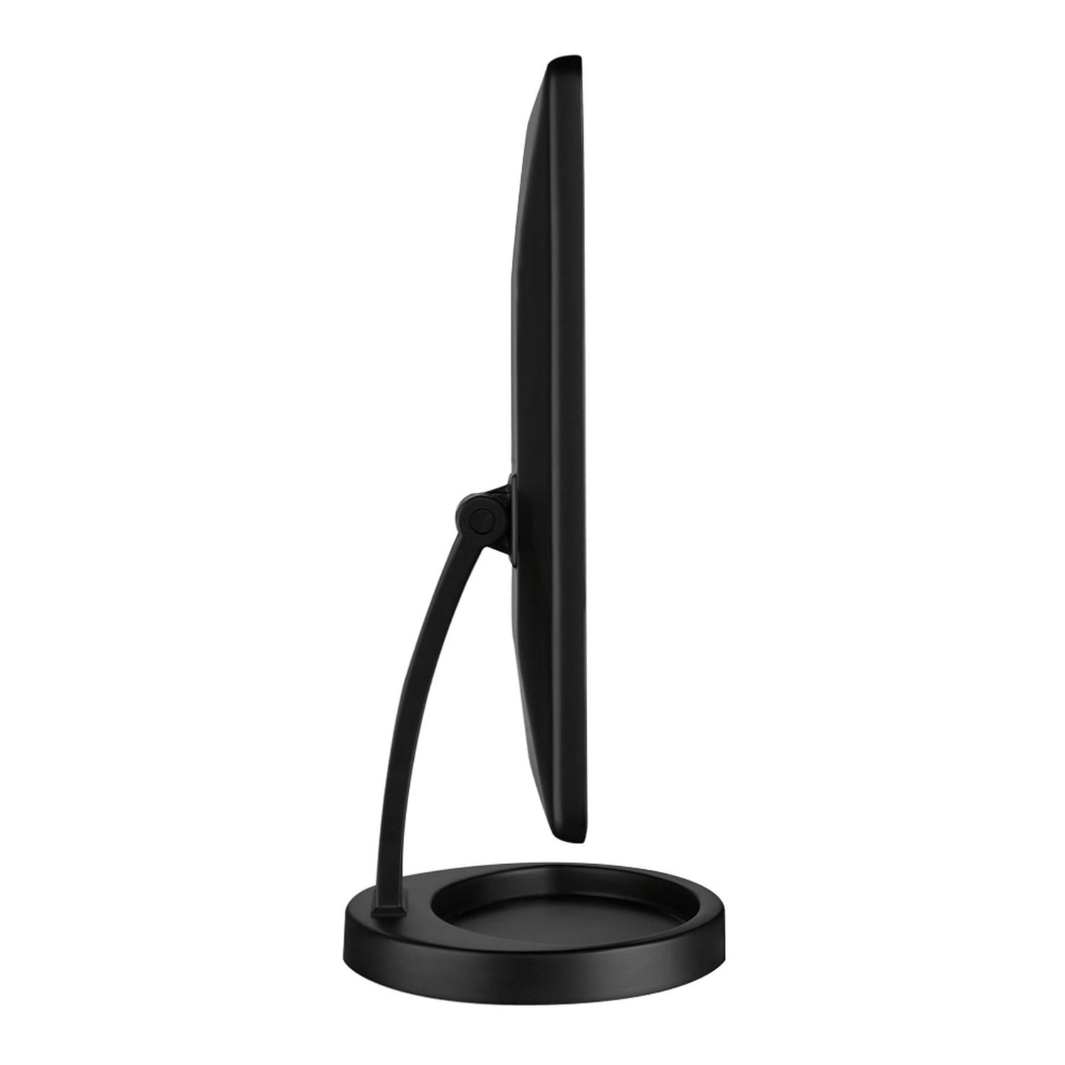 True Glow® Matte Black Lighted Makeup Mirror, Light for Flawless Look!