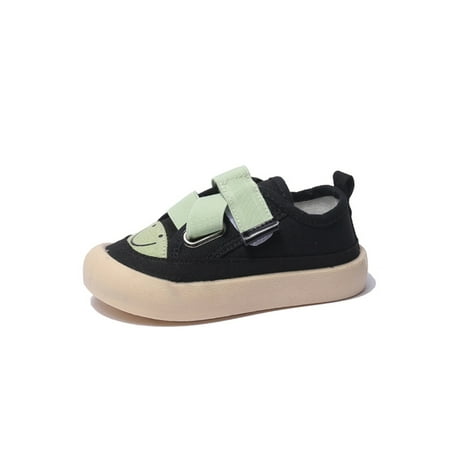 

Rotosw Girls Boys Canvas Sneakers Slip On Casual Shoes Non-Slip Flats Comfortable Comfort Walking Shoe Running Fashion Sneaker Green 10C