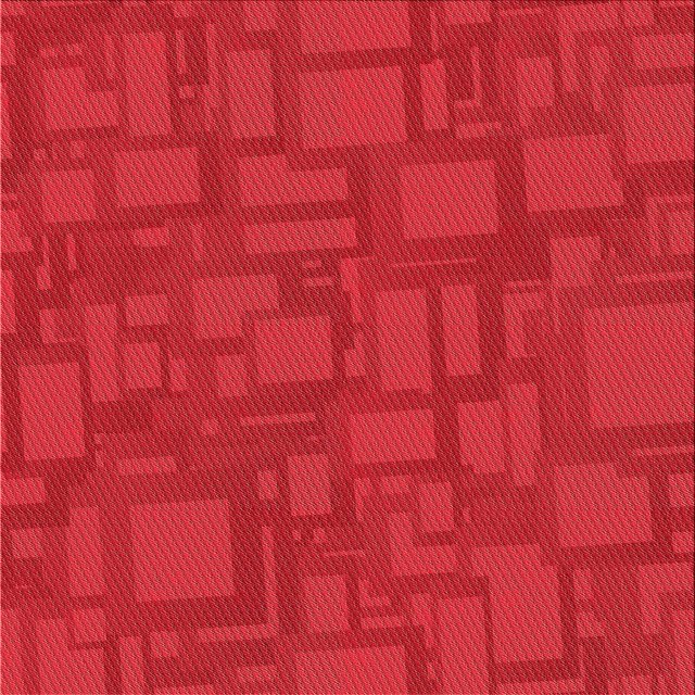 Ahgly Company Tapis d'Intérieur Lavable en Machine Carré Rouge Transitionnel, 7 Pieds Carré