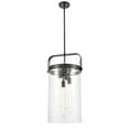 thumbnail image 3 of Innovations Lighting 413-4S Pilaster Pilaster 13" Wide Pendant - Black, 3 of 4
