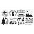thumbnail image 3 of Hello Hobby Camping Art Stencils and Templates (8 Count), 3 of 5