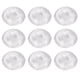 thumbnail image 4 of Pegatinas de silicona para parachoques, 9 piezas, parachoques de puerta transparente, protector de pared de silicona, tope de puerta de silicona, elegante y moderno, 4 of 14