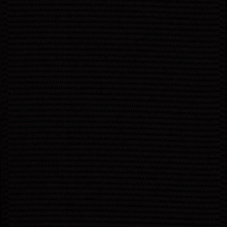 Offray Black Grosgrain Ribbon - 2-1/4 Inch X 9 Feet Craft Ribbon (2 Pack)