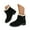C, variant on Womens Fleece Lined Suede Ankle Boots Winter Warm Non Slip Outdoor Walking Snow Booties Fashion Combat Boots