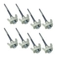 thumbnail image 5 of figatia 8x Tent Nails Multifunction Windproof Ground Nails Tent Pegs Camping Stakes for Outdoor Backpacking Camping Garden Rain Tarps A, 5 of 8