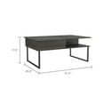 thumbnail image 4 of FM FURNITURE LLC Dayton Lift Top Coffee Table ,Carbon Espresso / Onyx, 4 of 6