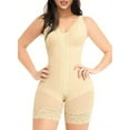 thumbnail image 2 of YIANNA Full Body Compression Shapewear for Women Post Surgical Bodysuit with Tummy Control Butt Lifter and Zipper Crotch Support Faja Garment, 2 of 9