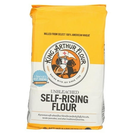 King Arthur Self Rising Flour - Pack of 8 - 5 Lb.