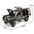 thumbnail image 3 of Anmyjuly MN82S 1/12 Scale Toyota RC Rock Crawler Truck - 2.4GHz 4WD, 2-Speed, Off-Road with 3 Upgraded 1200mAh Batteries & Gift, 3 of 8